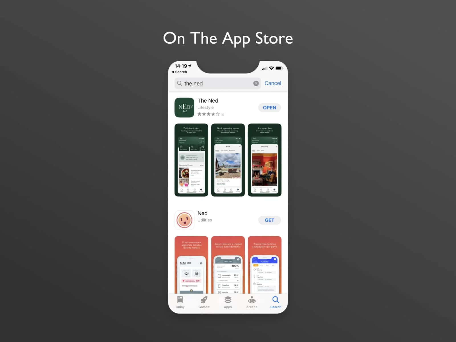 the ned app store