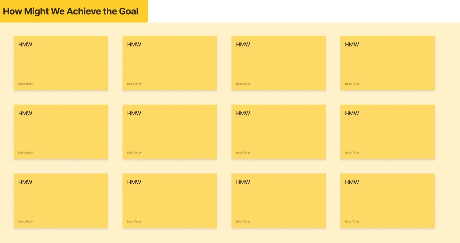 ddobs framework how might we