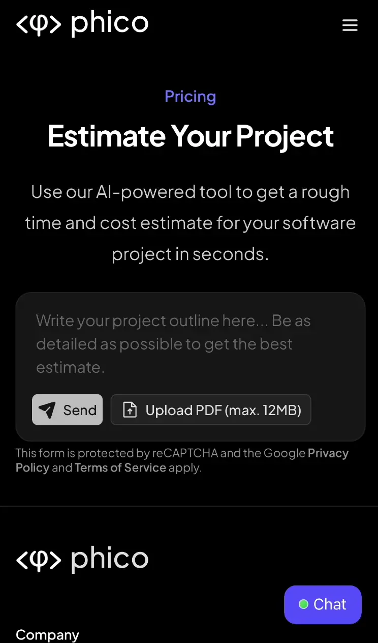 ai quote generator for mobile apps phico dev